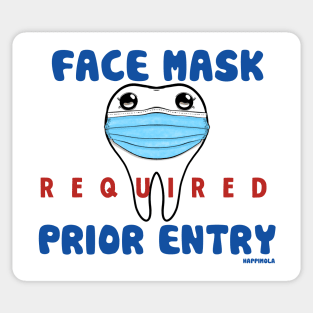 Molar Face Mask Sticker